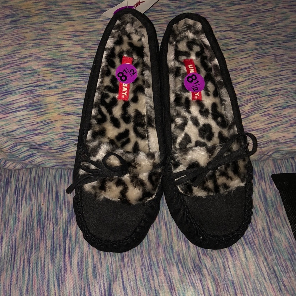 Union Bay loafers with interior leopard print 🐆